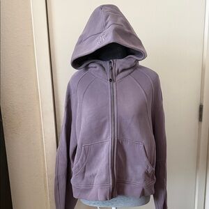 Lululemon Purple Zip-Up Hoodie